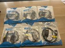 BENFEI CABLE b_us_106black x00141b3oz/ LOT OF 6 / JUA327 picture