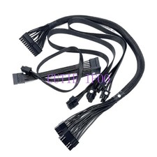 Motherboard 24p CPU GPU 8p 6pin To 3port SATA IDE Power Cable for CORSAIR AX1200 picture