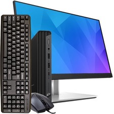 HP Intel i5 Desktop Computer Mini PC Up To 27in 32GB RAM 1TB SSD Windows 11 Pro picture