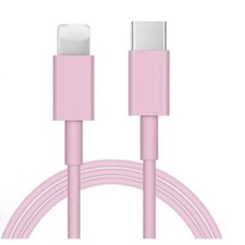 3.3ft USB-C to iPhone Fast Charging Cable PD Multi Color for iPhone 14 13 12 11 picture