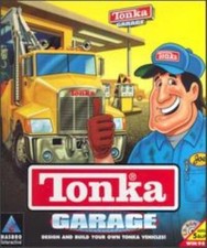 Tonka Garage PC CD full service car truck gas repair shop diesel mechanic game picture
