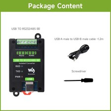 Waveshare USB to RS232/485 Industrial Grade Isolated Converter Original FT232RNL picture