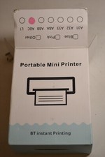 Portable Mini Printer BT Instant Printing (PINK) A8C picture