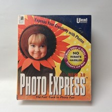ULEAD SYSTEMS PHOTO EXPRESS 3.0 WINDOWS NT & WINDOWS 98 BIG BOX NEW SEALED picture