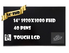 New Dell PN JTPF4 DP/N 0JTPF4 touch N140HCN-G53 NO TABS LCD Screen FHD OJTPF4 picture