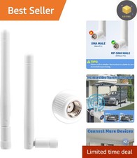 RP-SMA Dual Band WiFi Antenna 2-Pack 3dBi for Enhanced Connectivity picture
