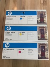 HP 122A Q3961A, Q3962A Q3963A Toner Cartridge Color LaserJet 2550l Sealed picture
