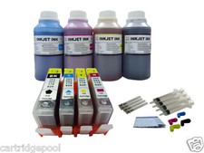 4 Refillable ink cartridge w/chip HP 564 XL for Officejet 4620 4622+4x250ml1P ND picture