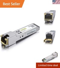 1.25G SFP-T, 1000BASE-T Copper SFP, SFP to RJ45 SFP Module Transceiver for Ci... picture