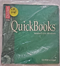 1999 Quickbooks Version 5.0 for Windows  Early QB Vintage with CD. CD#106 picture