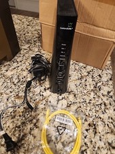 Used CenturyLink Technicolor C2100T Black 802.11 DSL Modem Wireless Router Fs picture