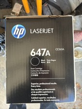 HP 647A Black (CE260A) Genuine Original Laser Toner For CP4025 CP4525 picture