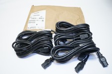 New Lot of 5 Hewlett-Packard 142257-003 Power Cord C13-C14 250V 10Amp Ships FREE picture