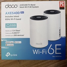 TP-Link Deco AXE5400 Tri-Band WiFi 6E Mesh System (Deco XE75 Pro) - 2.5G WAN/LAN picture