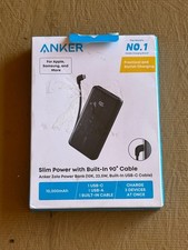 Anker Zolo Power Bank 10000mAh with Built-In 90° USB-C Cable picture