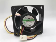 1PCS Genuine SUNON/Jianzhun 6025 PMD1206PTV2-A DC12V 3.2W Three-Wire Cooling Fan picture