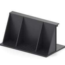 Wall Mount for Amazon eero Max 7 Wi-Fi 7 Router - Black PETG Shelf Bracket picture