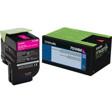 Lexmark Unison 701HM Toner Cartridge - 70C1HM0 picture