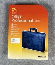 Microsoft Office 2010 Professional Full English Retail Box Version W/Product Key picture