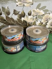 New Philips Blank DVD+R 4 Packs, 100 Disc S 4.7GB Data 120min Video 1-16X Speed picture
