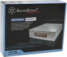 Silverstone SST-FP54-S Silver Case Front Panel With VFD Display picture