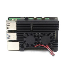 Huge Custom Aluminum Top Bottom Aluminum Heatsink Cooler for Raspberry Pi 4 B picture