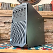 HP Z4 G4 Workstation Gaming PC Xeon W2145 16GB 256SSD Quadro M4000 Win11P *READ picture