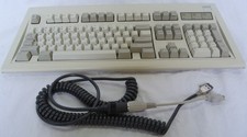 IBM AT Model M Buckling Spring Keyboard Square Silver Label Vintage 1987 1390940 picture