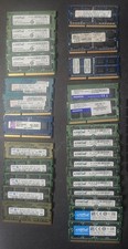 Lot of (27) DDR3 Laptop Memory SODIMM 2GB/4GB - Itemized List -  picture