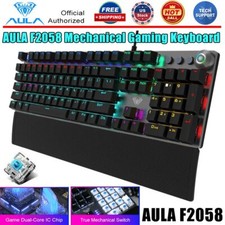 F2058 Gaming Keyboard 108Keys Anti-ghosting 108 K-eys Mechanical with Hand Rest picture