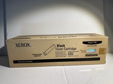 Genuine Xerox Phaser 7760 Black Toner Cartridge 106R01163 OEM Factory Sealed picture