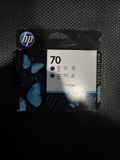 HP 70 Printhead C9408A Blue Green Genuine OEM New Sealed DesignJet picture