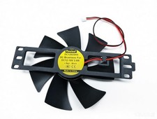 US Stock 2pcs Case Cooling Fan DC 12V  ~ DC18V 110mm for Induction cooker repair picture
