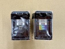 Genuine Canon PG-240+CL-241 Color Ink Cartridges--SEALED WITH 100% Ink Level picture