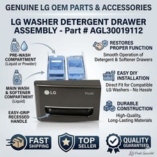 Drawer Panel Assembly LG AGL30019112 – Genuine OEM Replacement picture