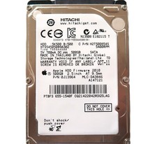 Hitachi HTS545050B9A302 PN:0J13964 MLC:DA3846 Apple#655-1540F 500gb Sata OCT-11 picture