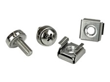StarTechcom 100 Pkg M5 Mounting Screws and Cage Nuts (CABSCREWM52) picture
