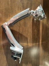 Ergotron Desk Clamp Monitor Arm Tilt/Rotate VESA 75x75 100x100 Silver 45-214-026 picture