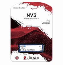Kingston NV3 1TB M.2 2280 NVMe SSD PCIe 4.0 Gen 4x4 Up to 6000 MB/s SNV3S/1000G picture