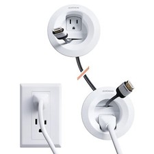 ECHOGEAR in-Wall Cable Management Kit - Includes Power & Low Voltage Cable Ma... picture