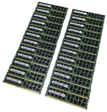 Lot of 24 Samsung 8GB 2Rx4 PC3L-10600R DDR3 1333MHz Server RAM M393B1K70DH0-YH9 picture