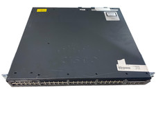 Cisco WS-C3650-48PD-L 48 Port PoE+ 2x 10G SFP+ 1U Base Switch 3650 2x 640WAC PSU picture