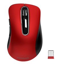 memzuoix 2.4G Wireless Mouse, 1400 DPI Mobile Optical Cordless Mouse with USB... picture