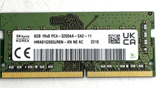 SK Hynix 8GB (1Rx8) PC4-3200AA (DDR4-3200) SODIMM Laptop Memory HMA81GS6CJR8N-XN picture