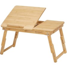 SONGMICS Laptop Desk Bamboo Brand New picture