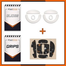 FeetGlide PTFE Mouse Skates & Grip Tape Bundle for Attack Shark R6 picture