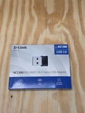 Dlink DWA-181-US AC1300 Network Mu-mimo Wi-fi Nano Usb Adapter picture