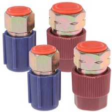 4PCS/Set Quick Disconnect Quick Coupler A/ Charging Port Adapter Retrofits picture