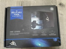 OWC Gemini 12TB Dual-Drive Thunderbolt Hardware RAID Storage And Ducking Soluti picture