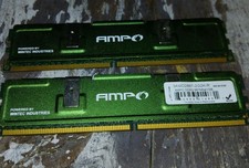 Amp0 Wintec 2x2Gb=4 667Mhz  DDR2 Desktop Memory RAM Set picture